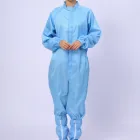 Shawl High Quality Uniforms Work Clothes Cleanroom Garment Clothing Antistatic Coverall