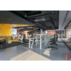 Modern style melamine office Coworking cluster workstations desk office furniture(FOH-RAC02)
