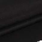 China professional factory new style black suede spandex fabric knitted polyester