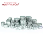 Metal Tin Can Container Manufacturer Round Shaped 10g 15g 20g 25g 30g 50g 60g 80g 100g Stored Cosmetic Aluminium Tube Tins