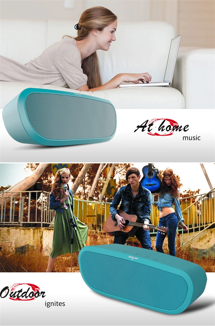Zealot S9 Bluetooth 5.0+EDR Speaker Rose Mini Outdoor Portable Wireless Party Small Music Box Support Micro SD Card AUX USB 3 Co - ANKUX.COM
