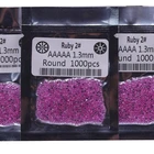 China precious AAAAA loosegemstone corundum synthetic ruby 2# stone prices