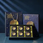 KCCB Hot sale Wholesale mooncake gift box creative moon cake box custom logo with mooncake box