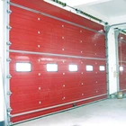 Remote automatic safety sliding workshop warehouse PC segment industrial doors