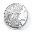 China Metal Coins Silver Metal Coin China Suppliers Commemorative Eagle Liberty Silver Metal Ancient Coins