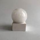 2019 New design diy snow globe floating globe christmas water ball with souvenir wooden base snow dome