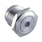New! tri-color LED ONPOW CE,ROHS 16mm RGB LED 1NO momentary dot illuminated metal push button switch