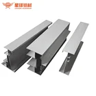 Customized waterproof powder coating extrusion aluminum window door frame profiles