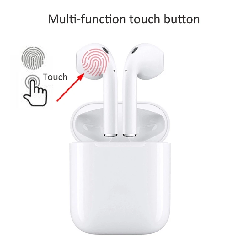 i11 TWS Wireless Charge Support Earphones Wireless Earphone Earbuds Touch Control Headset - ANKUX.COM