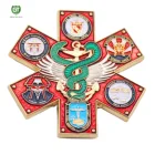 Superior Quality Curved Translucent 3D Challenge Coin with Fast Delivery Time