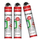 white insulation white color spray pu foam for filling cavities