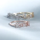 Rings 2020 Women Fashion Unique Crown Classic Finger Engagement Rings With Cz Diamonds