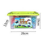 2020 Sticks children's wisdom infant early education building block assembly boy girl baby creative Connect toy 158