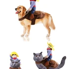 Pet Apparel Accessories Costume Dog Variety Style Pet Knight Costume Western Cowboy Dog And Cat Funny Costume