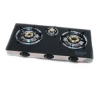 Family kitchen restaurant canteen is powerful 3 burners gas stove,cooktop,india model table top