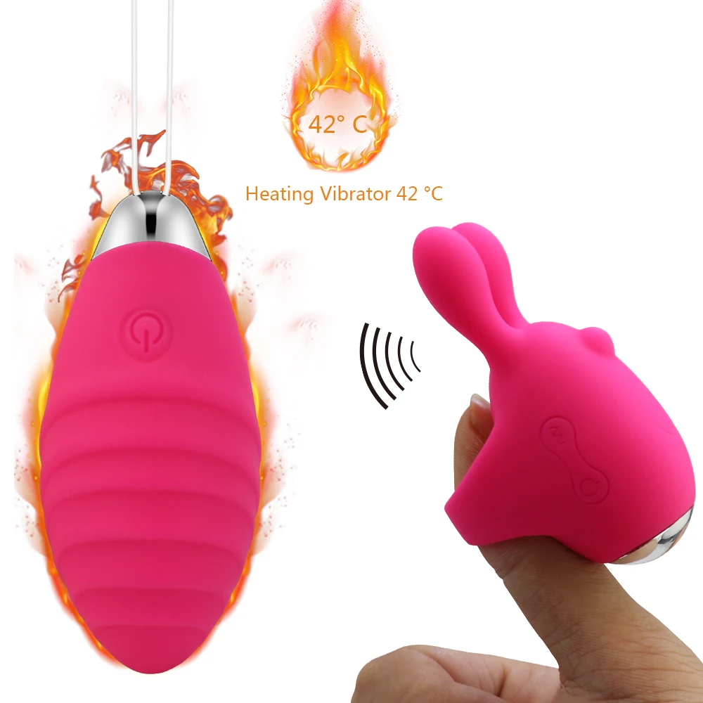 Factory Direct Sale Mini Egg Vibrator Lovely Rabbit Silicone Love Vibrator Remote Control Jump