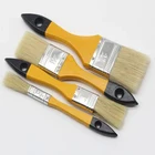 Best Selling Yellow Handle 100% Pur White Bristle Paint Brush
