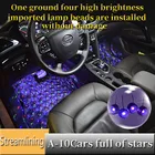 Car USB atmosphere lamp starlight voice control interior environment lamp starlight DJ music decoration lamp