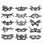 Custom Halloween Party Fancy Dress Costume Eye Mask 15pc Masquerade Face Mask Set Female