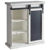 America style wooden display cabinet for books