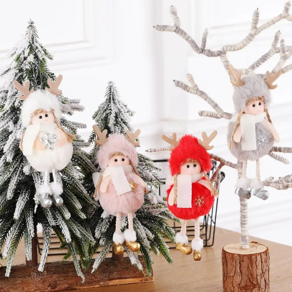 2020 new year gift cute christmas angel doll xmas tree ornamen