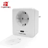 Hot Selling Power Consumption Meter Amazon Alexa Wifi Iot Smart Socket EU Plug Power Meter Plug Wifi