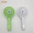Wholesale Foldable Hand Fan Portable USB Rechargeable Mini Fan with Led Lights