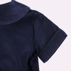 Custom Cotton Hot Sale Baby Clothes Summer Cute Doll Collar Jumpsuits Romper