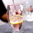 Glass Cup Glass 2020 Hot Sale Mug Double Wall Glass Drinking Tea Cup