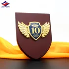 Award Wood Hot Selling Award Engraved Wooden Plaques Customised UAE Wooden Souvenir Shields
