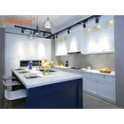 Hot Sale Custom Modern Kitchen Cabinet Solid wood White Cabinet