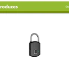 Lock Fingerprint Padlock Fingerprint Padlock For Handbags Suitcase Electronic Biometric Portable Security Lock