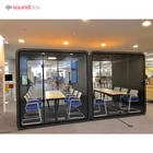 Office Furniture Modular Booth Fast Assemble Indoor Acoustic Booth Recording Booth Modular Office Furniture