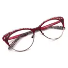 New Arrival Fancy metal glasses eyewear optical frame eyeglasses for women