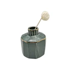 oem perfume home fragrance custom made ceramic aromatherapy reed diffuser holder