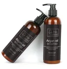Private label organic Argan oil Shampoo for hair Smoothing And Moisturizing