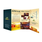 Thickening high-grade A4 coated paper offset printing folding instructions leaflet product brochure