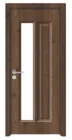 Customizable Interior Door Panel Waterproof Anti-insect Finished Surface PVC laminated WPC Door