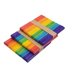 100% wood printed popsicle sticks ice lolly sticks wood ice cream sticks