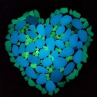 High Quality Safe health colored Glowing Gravel Pebble Stone