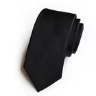 Fast Delivery Dropshipping Ready Stock Necktie 6-8cm Solid Ties Men