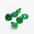 high quality brilliant cut stone china factory bulk sale emerald green zircon gemstone