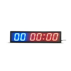 2020 杭州 honghao 4 インチ 6 桁大型デジタル led カウントダウンタイマーショー温度日付と時間