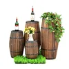 Cheap promotion wooden big barrel for bar
