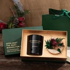 Mescente wholesale luxury tall glass natural scented soy candles