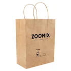 China Manufacturer Wholesale Cheap Custom Design Shopping Kraft Paper Bags With Your Own Logo