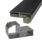 Custom polishing curved outdoor led aluminum profile