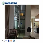 320kg 4 person hydraulic AC residential villa elevator home lift