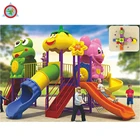 residential outdoor playground equipment mini tube slide JMQ-C17801