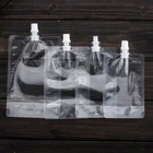 FDA Approval Transparent Plastic Spout Pouch For Hot And Cold Drink/Juice Packaging